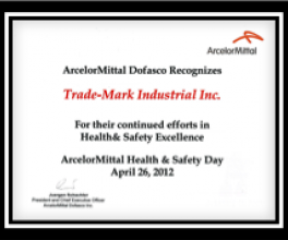 Expand ArcelorMittal Dofasco Health & Safety Award 2012 image